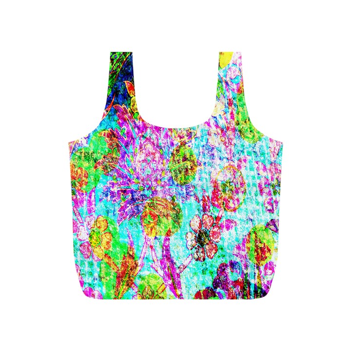 Bright Rainbow Background Full Print Recycle Bags (S) 