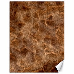 Brown Seamless Animal Fur Pattern Canvas 18  X 24   by Simbadda