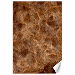 Brown Seamless Animal Fur Pattern Canvas 20  X 30   by Simbadda