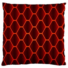 Snake Abstract Pattern Standard Flano Cushion Case (two Sides) by Simbadda