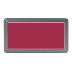 Heart Pattern Background In Dark Pink Memory Card Reader (mini) by Simbadda