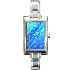 Vintage Pattern Background Wallpaper Rectangle Italian Charm Watch by Simbadda