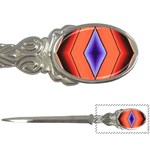 Diamond Shape Lines & Pattern Letter Openers Front