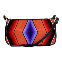 Diamond Shape Lines & Pattern Shoulder Clutch Bags by Simbadda