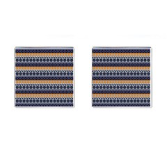 Abstract Elegant Background Pattern Cufflinks (square) by Simbadda