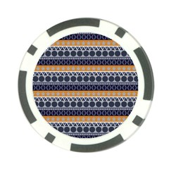 Abstract Elegant Background Pattern Poker Chip Card Guard by Simbadda