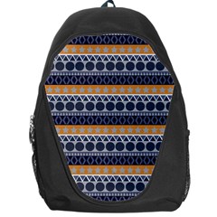 Abstract Elegant Background Pattern Backpack Bag by Simbadda