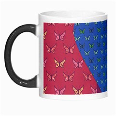 Butterfly Heart Pattern Morph Mugs by Simbadda