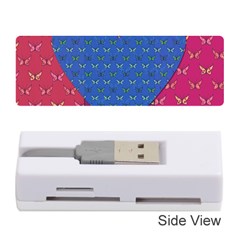 Butterfly Heart Pattern Memory Card Reader (stick) 