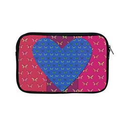 Butterfly Heart Pattern Apple Macbook Pro 13  Zipper Case