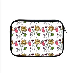 Handmade Pattern With Crazy Flowers Apple Macbook Pro 15  Zipper Case