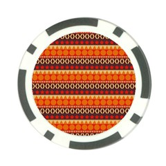 Abstract Lines Seamless Pattern Poker Chip Card Guard by Simbadda