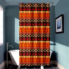 Abstract Lines Seamless Pattern Shower Curtain 36  X 72  (stall) 