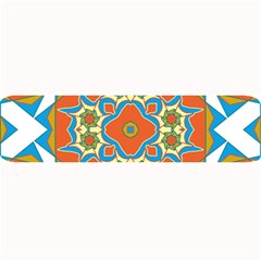 Digital Computer Graphic Geometric Kaleidoscope Large Bar Mats