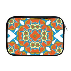 Digital Computer Graphic Geometric Kaleidoscope Apple Macbook Pro 17  Zipper Case