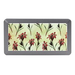 Vintage Style Seamless Floral Wallpaper Pattern Background Memory Card Reader (mini)