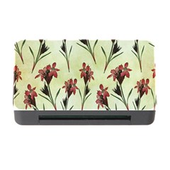 Vintage Style Seamless Floral Wallpaper Pattern Background Memory Card Reader With Cf