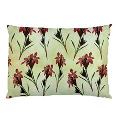 Vintage Style Seamless Floral Wallpaper Pattern Background Pillow Case (two Sides)