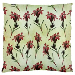 Vintage Style Seamless Floral Wallpaper Pattern Background Large Flano Cushion Case (one Side)