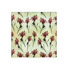 Vintage Style Seamless Floral Wallpaper Pattern Background Satin Bandana Scarf