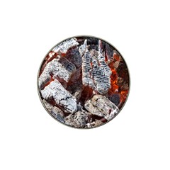 Wooden Hot Ashes Pattern Hat Clip Ball Marker (10 Pack) by Simbadda