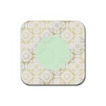 Seamless Abstract Background Pattern Rubber Coaster (Square)  Front