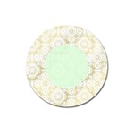 Seamless Abstract Background Pattern Magnet 3  (Round) Front