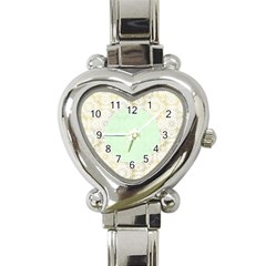 Seamless Abstract Background Pattern Heart Italian Charm Watch by Simbadda