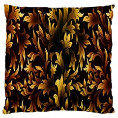 Loral Vintage Pattern Background Large Cushion Case (two Sides) by Simbadda