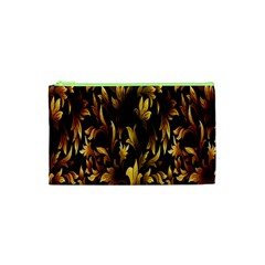 Loral Vintage Pattern Background Cosmetic Bag (xs) by Simbadda