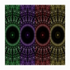 Digital Colored Ornament Computer Graphic Medium Glasses Cloth (2-side) by Simbadda