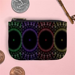 Digital Colored Ornament Computer Graphic Mini Coin Purses by Simbadda