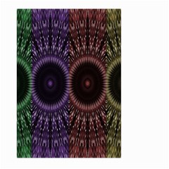 Digital Colored Ornament Computer Graphic Large Garden Flag (two Sides)