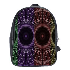 Digital Colored Ornament Computer Graphic School Bags (xl)  by Simbadda