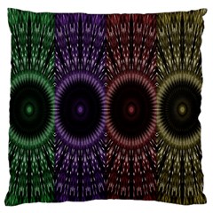 Digital Colored Ornament Computer Graphic Standard Flano Cushion Case (two Sides)