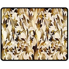 Floral Vintage Pattern Background Double Sided Fleece Blanket (medium) 