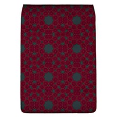 Blue Hot Pink Pattern With Woody Circles Flap Covers (s)  by Simbadda