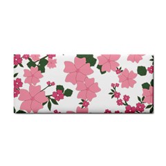 Vintage Floral Wallpaper Background In Shades Of Pink Cosmetic Storage Cases