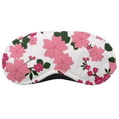 Vintage Floral Wallpaper Background In Shades Of Pink Sleeping Masks by Simbadda