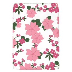 Vintage Floral Wallpaper Background In Shades Of Pink Flap Covers (s)  by Simbadda