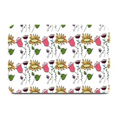 Handmade Pattern With Crazy Flowers Plate Mats by Simbadda