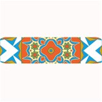 Digital Computer Graphic Geometric Kaleidoscope Large Bar Mats 32 x8.5  Bar Mat