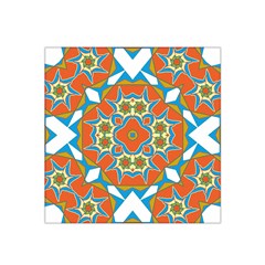 Digital Computer Graphic Geometric Kaleidoscope Satin Bandana Scarf