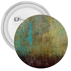 Aqua Textured Abstract 3  Buttons by digitaldivadesigns