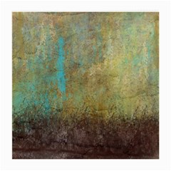 Aqua Textured Abstract Medium Glasses Cloth by digitaldivadesigns