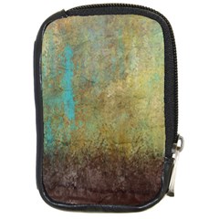 Aqua Textured Abstract Compact Camera Cases by digitaldivadesigns