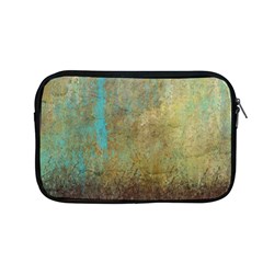 Aqua Textured Abstract Apple Macbook Pro 13  Zipper Case by digitaldivadesigns