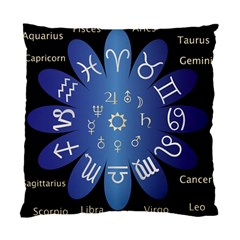 Astrology Birth Signs Chart Standard Cushion Case (one Side) by Amaryn4rt