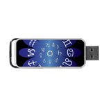 Astrology Birth Signs Chart Portable USB Flash (Two Sides) Front