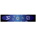 Astrology Birth Signs Chart Flano Scarf (Small) Front